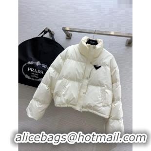 Luxurious Grade Prada Down Jacket P11013 White 2024