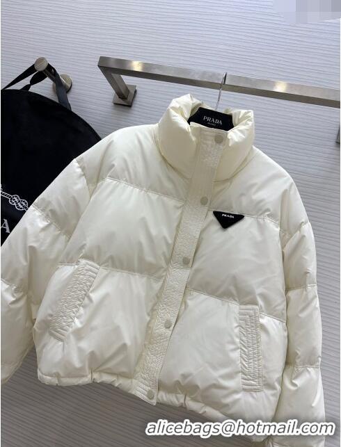 Luxurious Grade Prada Down Jacket P11013 White 2024