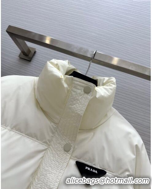 Luxurious Grade Prada Down Jacket P11013 White 2024