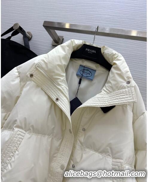 Luxurious Grade Prada Down Jacket P11013 White 2024