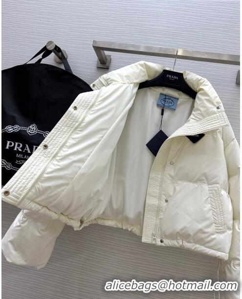 Luxurious Grade Prada Down Jacket P11013 White 2024