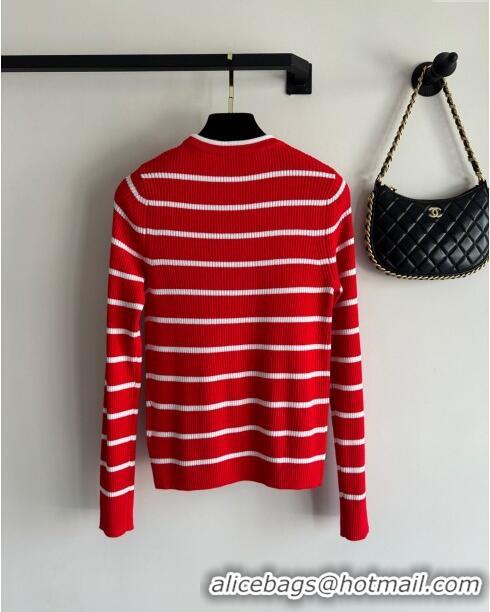 Top Grade Prada Wool Sweater P11027 Red 2024