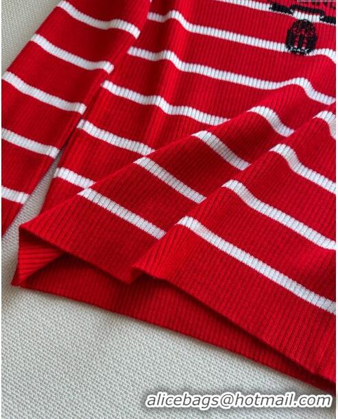 Top Grade Prada Wool Sweater P11027 Red 2024