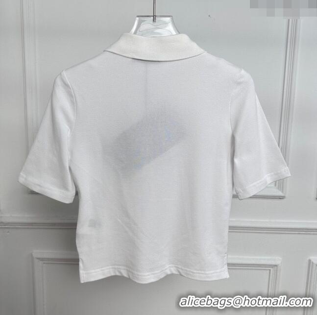 Buy Luxury Prada Short T-shirt P112112 White 2024