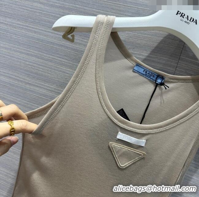 Famous Brand Prada Vest P11216 Khaki 2024