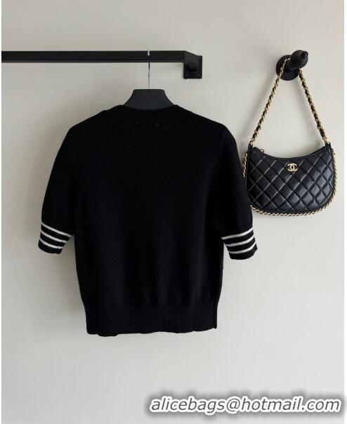 ​Buy Classic Prada Short-sleeved Sweater P022628 Black 2024