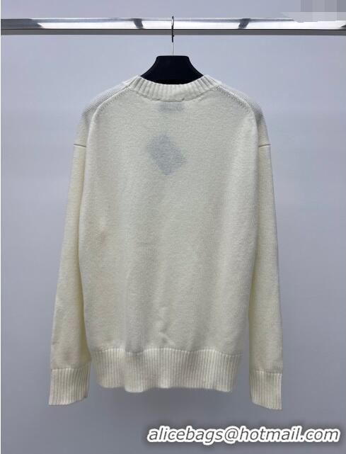 ​Good Looking Prada Wool and Cashmere Sweater P022631 Beige 2024