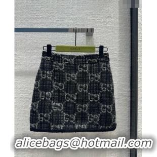 Super Quality Gucci Wool GG Skirt G022609 2024