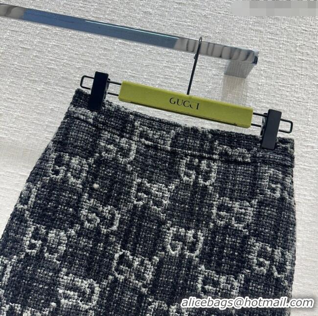 Super Quality Gucci Wool GG Skirt G022609 2024