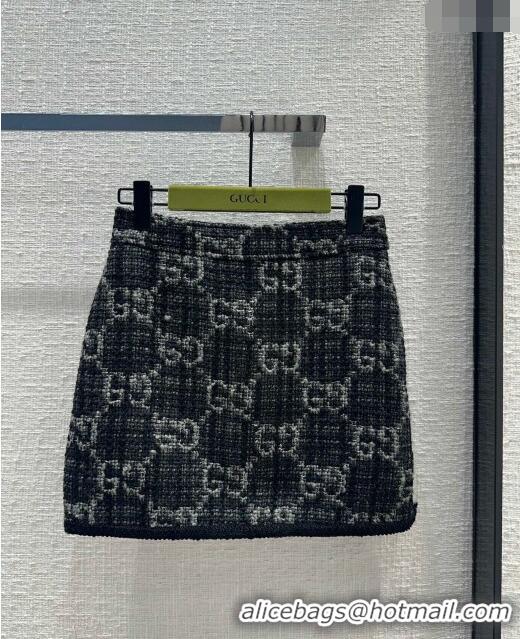 Super Quality Gucci Wool GG Skirt G022609 2024