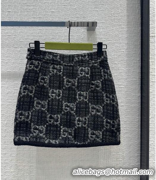 Super Quality Gucci Wool GG Skirt G022609 2024