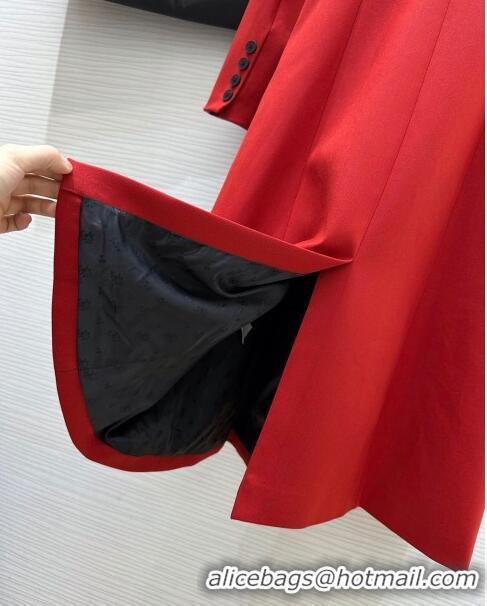 Good Product Gucci Long Coat G11206 Red 2024