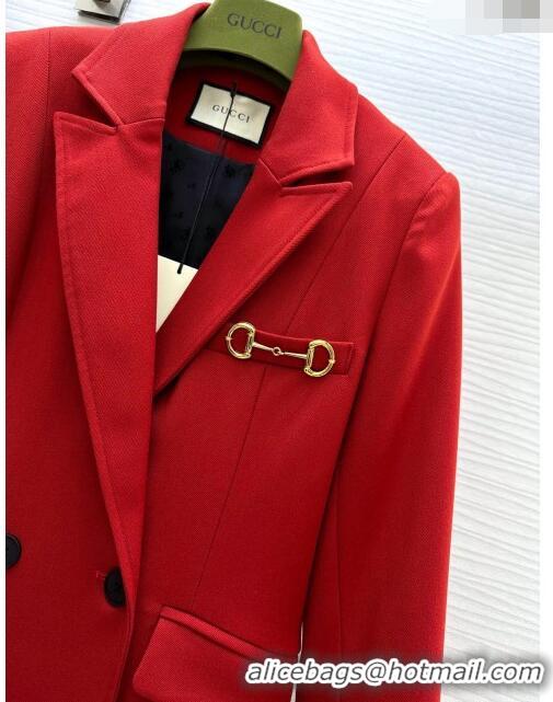 Good Product Gucci Long Coat G11206 Red 2024