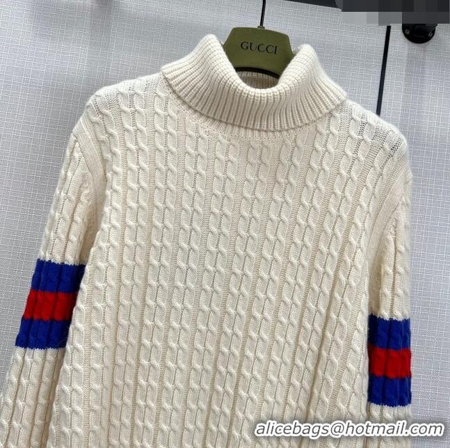 Good Looking Gucci Wool Sweater G11224 Beige 2024