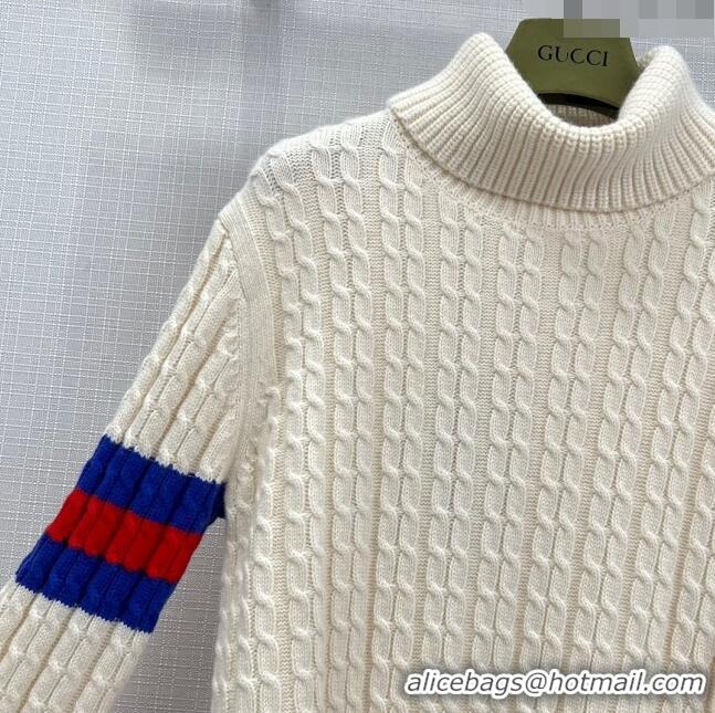 Good Looking Gucci Wool Sweater G11224 Beige 2024