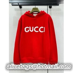 Promotional Gucci Wool Sweater G11309 Red/White 2024