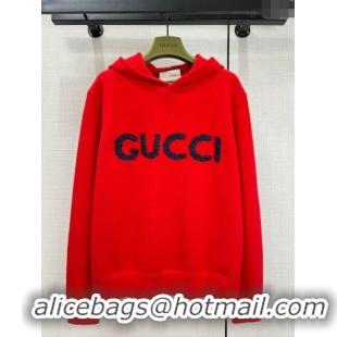 ​Luxurious Best Gucci Wool Sweater G11310 Black/Red 2024