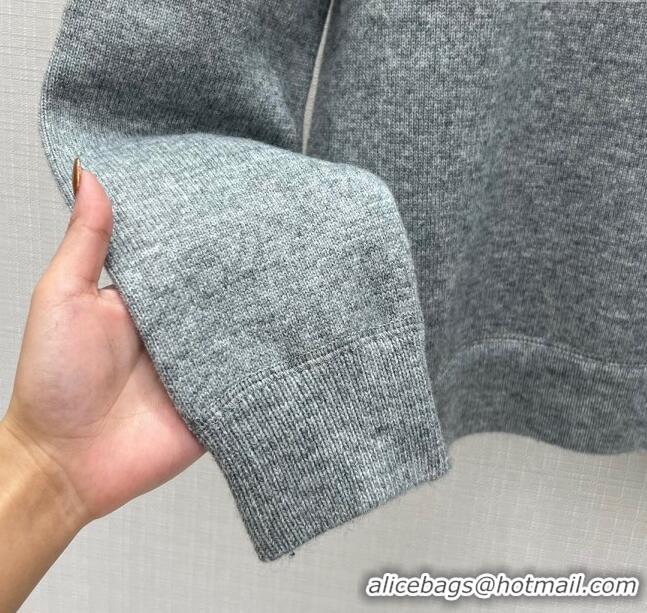 Good Looking Gucci Wool Sweater G11311 Grey 2024