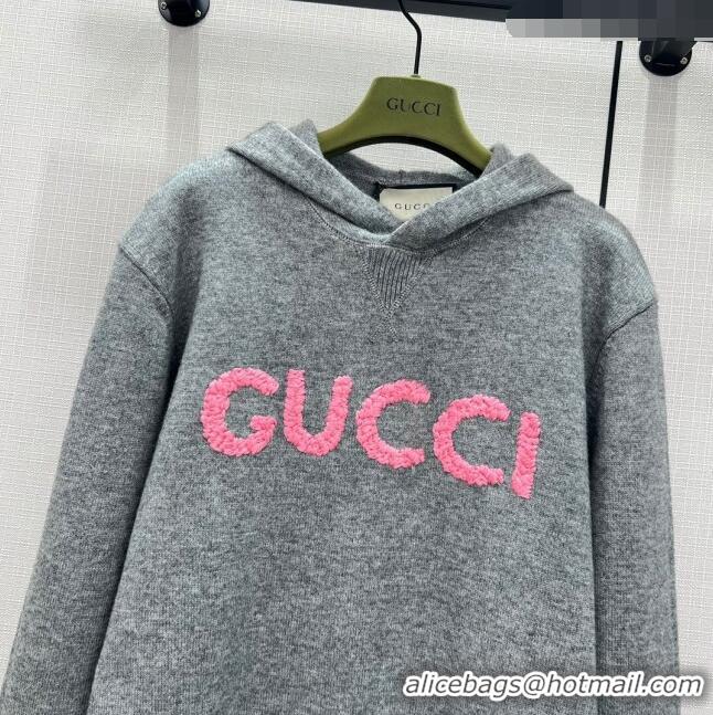 Good Looking Gucci Wool Sweater G11311 Grey 2024