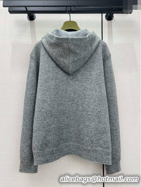 Good Looking Gucci Wool Sweater G11311 Grey 2024