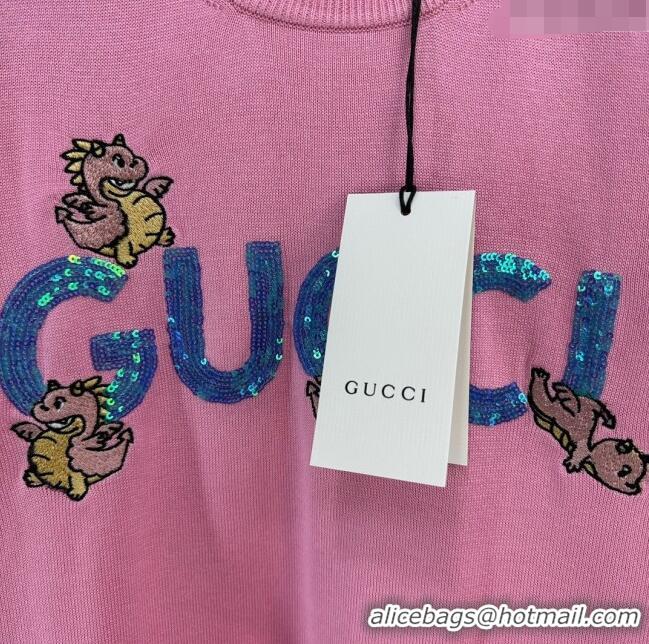 Unique Grade Gucci Short-sleeved Knit Sweater G022602 2024