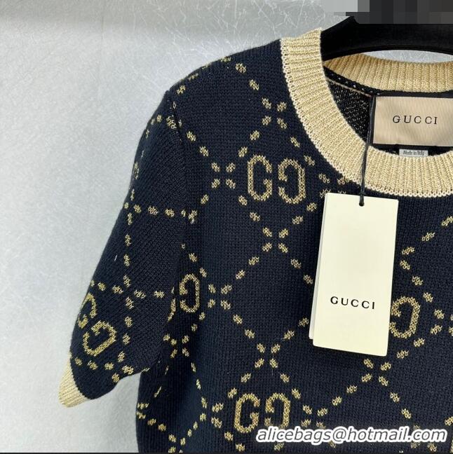 Buy Inexpensive Gucci Wool & Cashmere Dress G022733 Black 2024