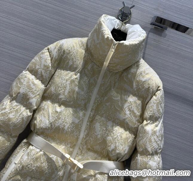 Hot Sell Cheap Dior Padded Coat D11215 Beige 2024