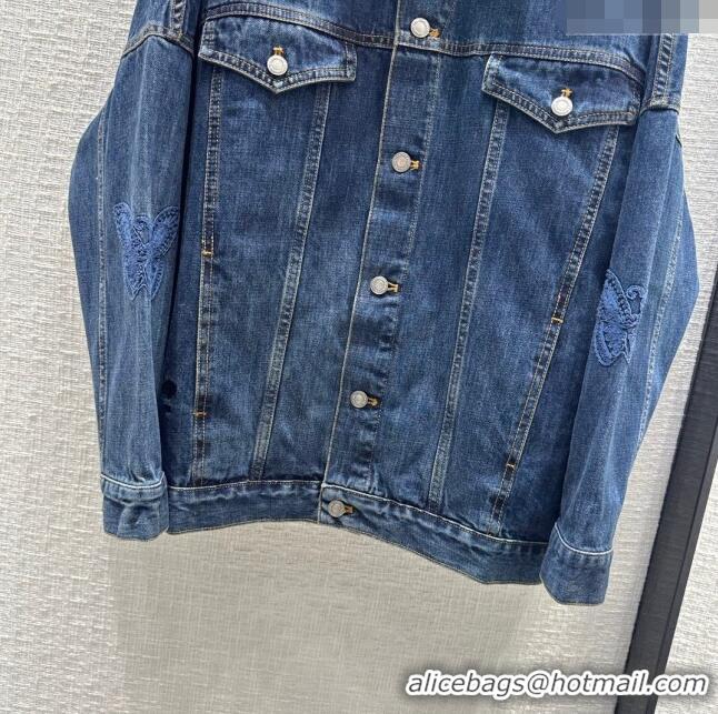 Promotional Dior Denim Jacket D022302 Blue 2024