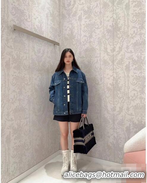 Promotional Dior Denim Jacket D022302 Blue 2024