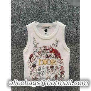 Grade Quality Dior Knit Vest D022711 White 2024