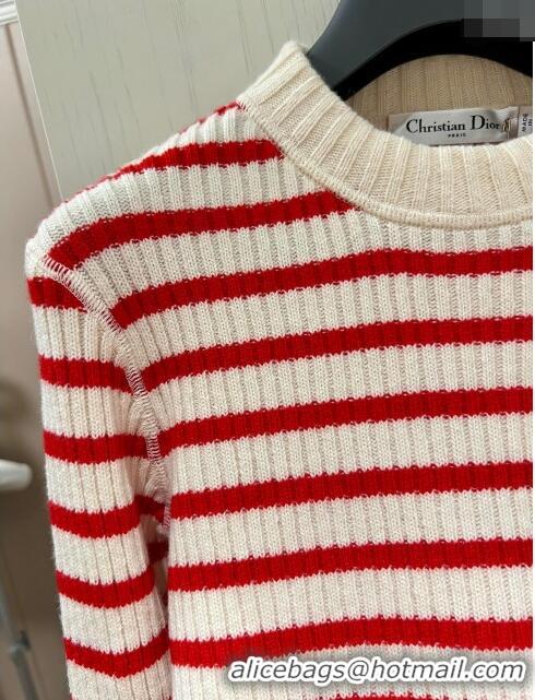 ​Reasonable Price Dior Sweater D022742 Red 2024