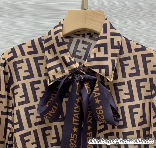 ​Super Quality Fendi FF Silk Shirt F11208 2024