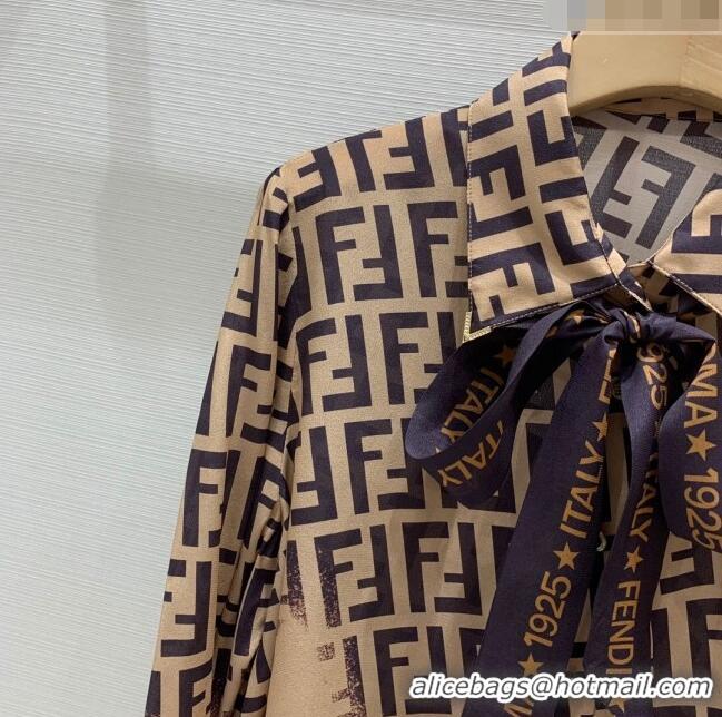 ​Super Quality Fendi FF Silk Shirt F11208 2024