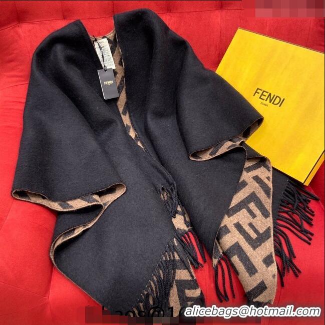 Grade Design Fendi Wool Cashmere Cape 140x150cm F0131 2024