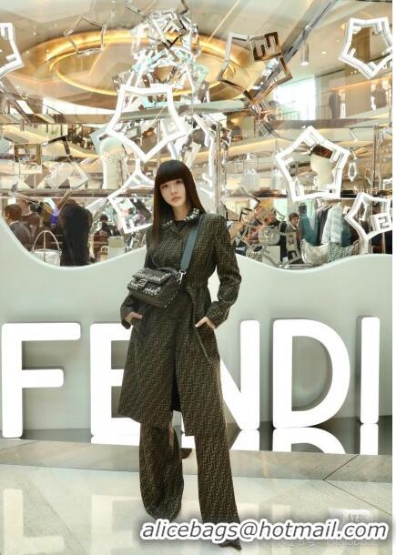 Top Quality Fendi FF Coat F022306 Brown 2024