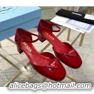 Purchase Prada Patent leather pumps 4.5cm Red 228073