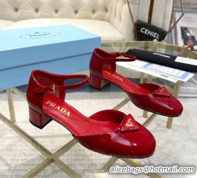 Purchase Prada Patent leather pumps 4.5cm Red 228073