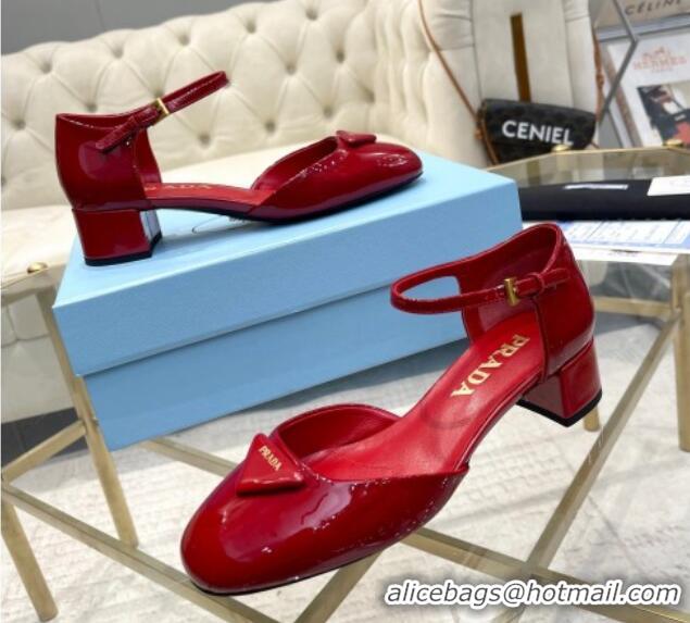 Purchase Prada Patent leather pumps 4.5cm Red 228073