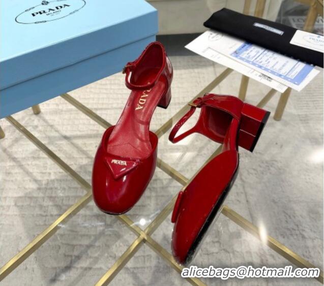 Purchase Prada Patent leather pumps 4.5cm Red 228073