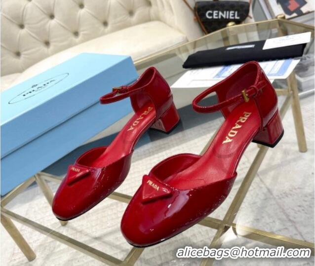 Purchase Prada Patent leather pumps 4.5cm Red 228073