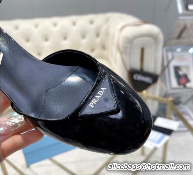 Classic Hot Prada Patent leather pumps 4.5cm Black 228074