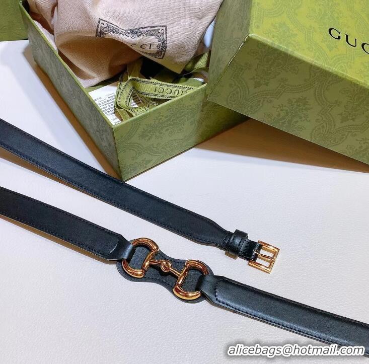 ​Grade Design Gucci Belt Width 2.5cm G41256 Black