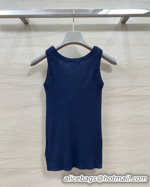 ​Trendy Design Prada Wool Vest P030814 Blue 2024