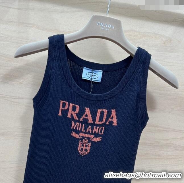 ​Trendy Design Prada Wool Vest P030814 Blue 2024