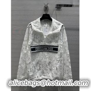 Buy Discount Dior Lace Top D030806 White 2024