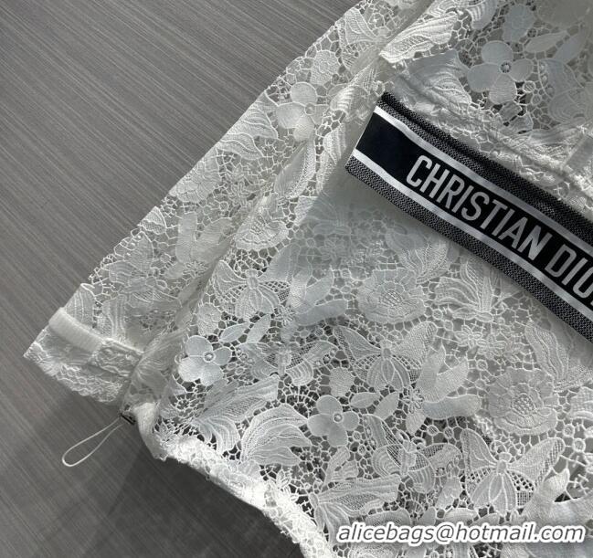 Buy Discount Dior Lace Top D030806 White 2024