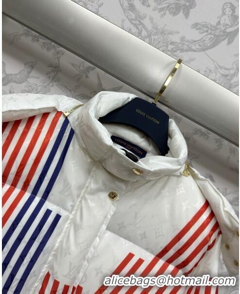 ​Promotional Louis Vuitton LV Ski LV Stripes Puffer Jacket LV1318 2024