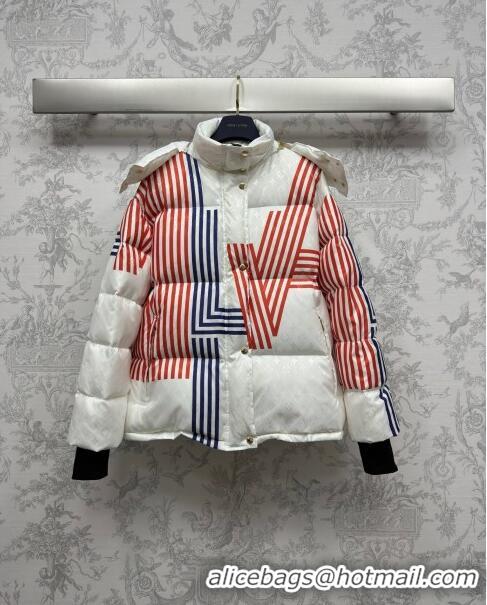 ​Promotional Louis Vuitton LV Ski LV Stripes Puffer Jacket LV1318 2024