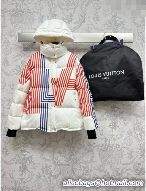 ​Promotional Louis Vuitton LV Ski LV Stripes Puffer Jacket LV1318 2024