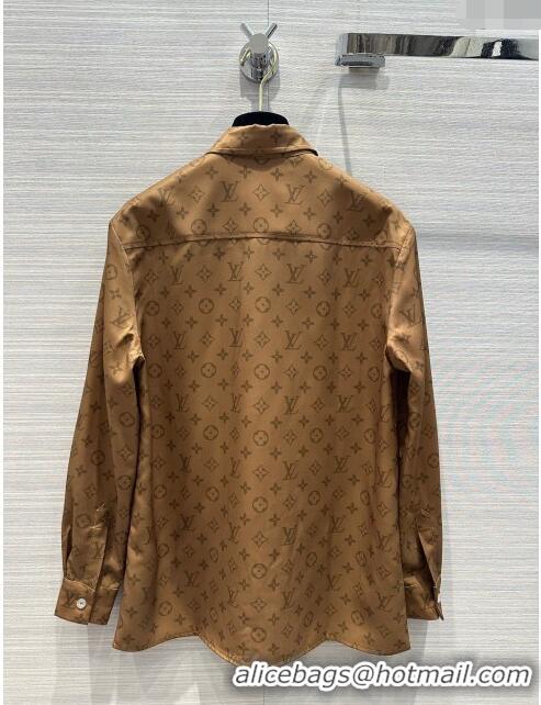 Market Sells Louis Vuitton Shirt and Shorts LV022322 Brown 2024